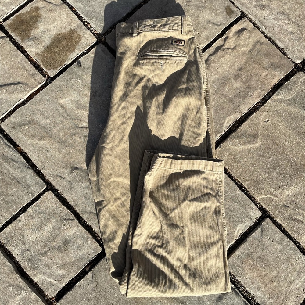 Vintage Khaki Island Corduroy Pants